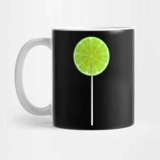 Lime Slice Lollipop Mug